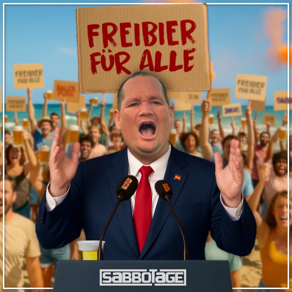 Sabbotage - Freibier für alle