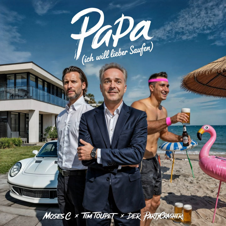 Moses C & Tim Toupet & Der Partycrasher - Papa (Ich will lieber saufen)