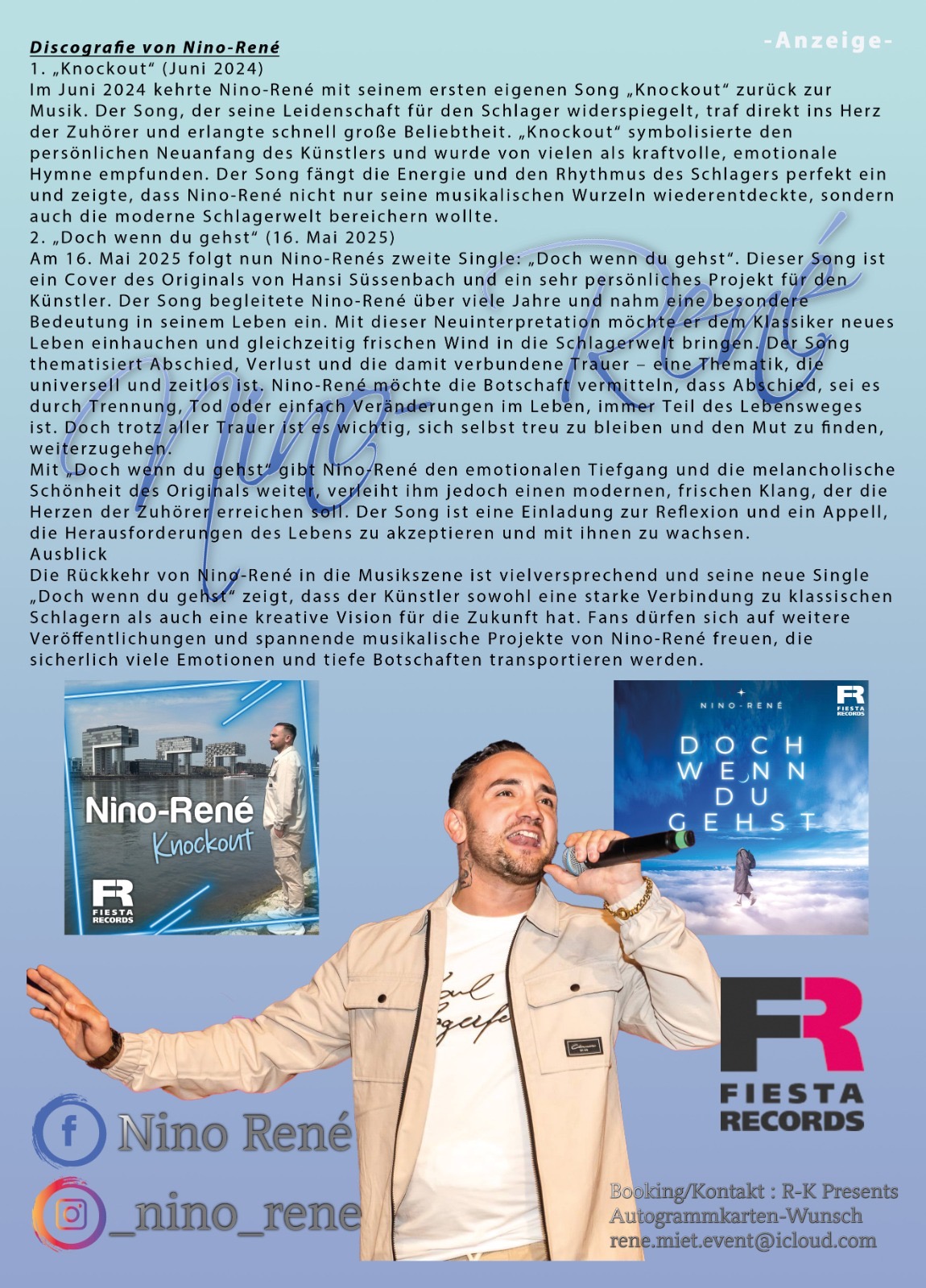 Nino-René - Doch wenn du gehst